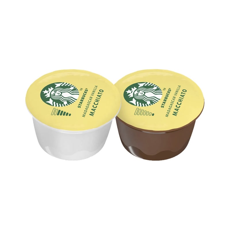 Cápsulas Starbucks Madagascar Vainilla Macchiato para Nescafé Dolce Gusto