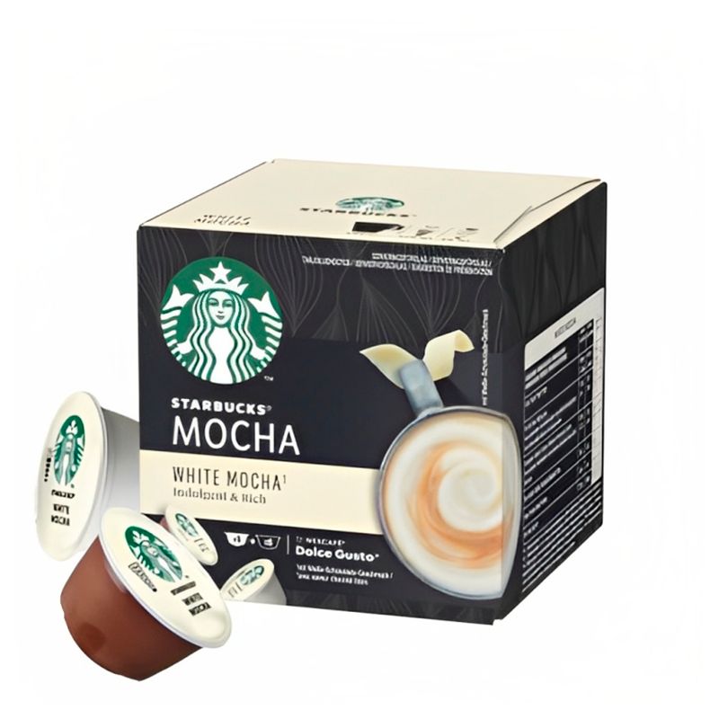 Cápsulas Starbucks Café White Mocha para Nescafé Dolce Gusto