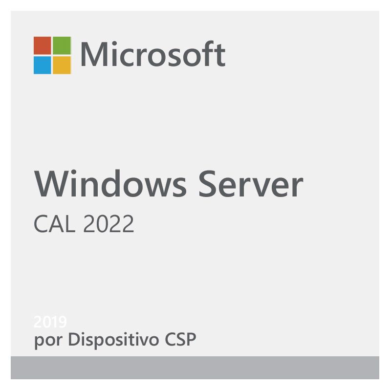 Licencia de Windows Server CAL 2022 por Dispositivo CSP Perpetuo