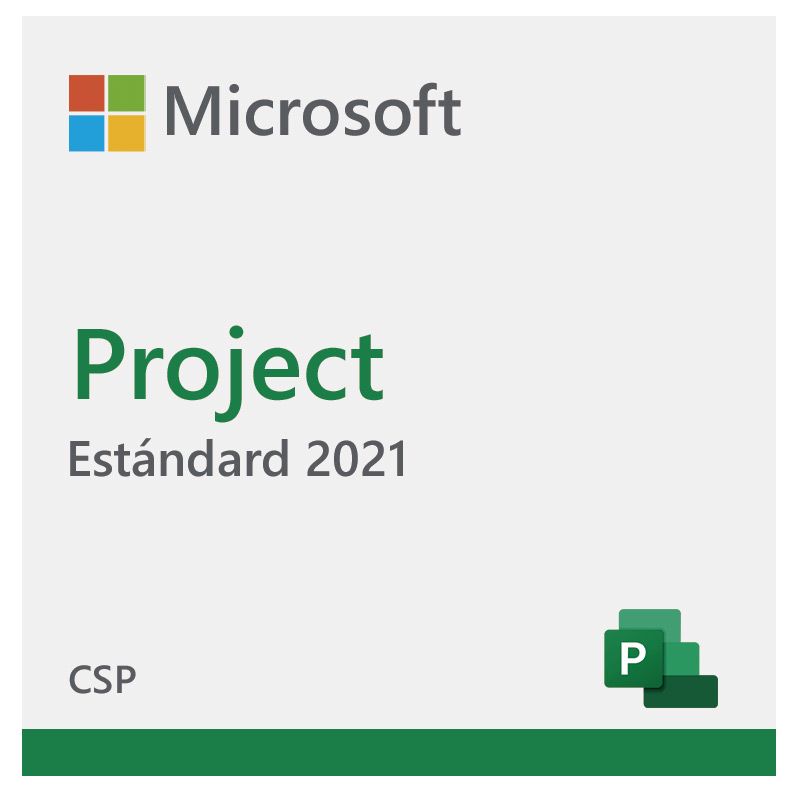 Licencia de Project Estándar 2021 CSP