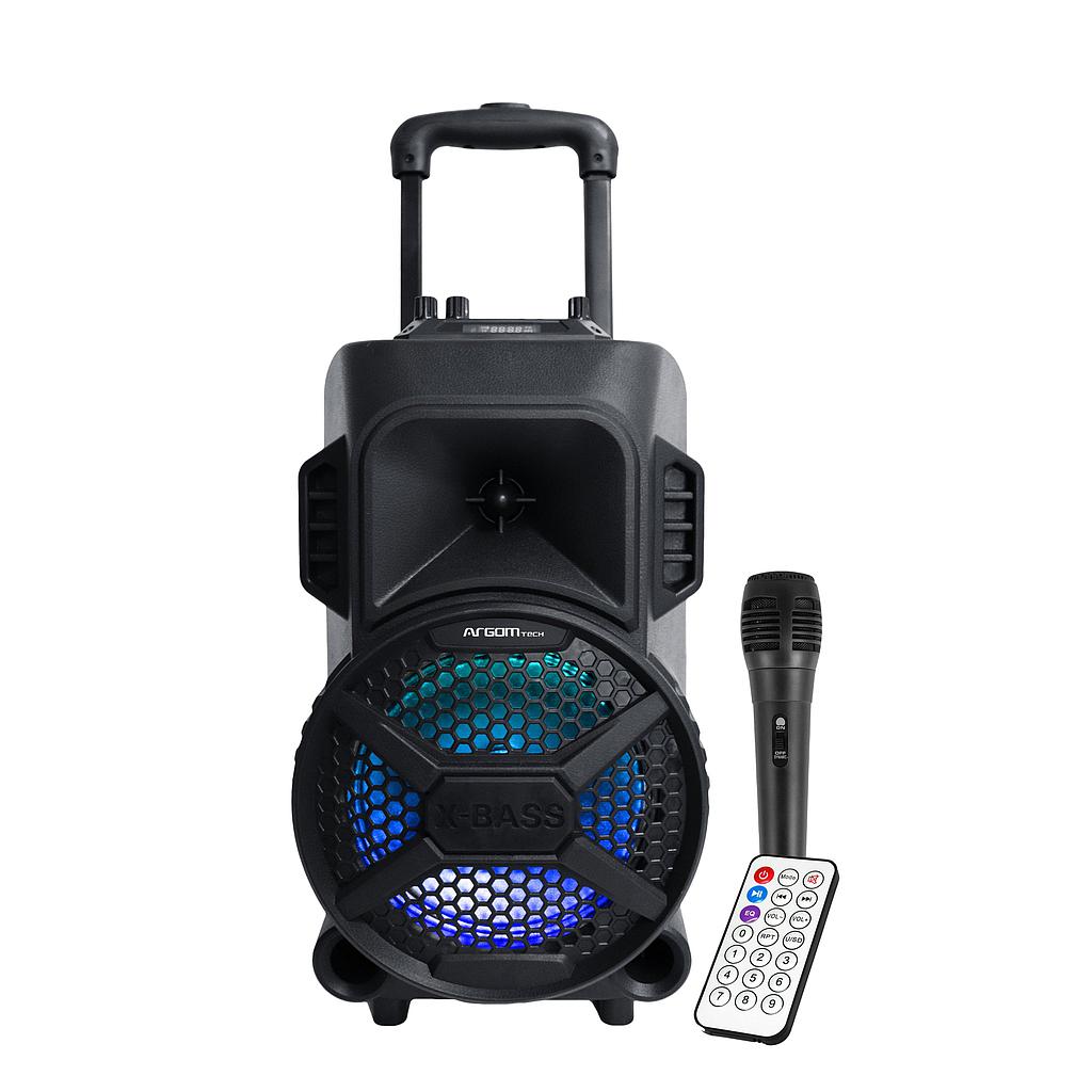 Bocina Argom SoundBash 78 LED Bluetooth 2100W Negro