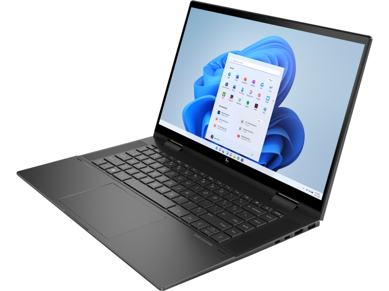 22C1 - Intel HP ENVY x360 15.6 inch 2-in-1 Laptop PC NightfallBlack Front