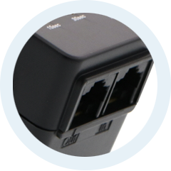 Regulador de voltaje Forza RJ45 1 salida - 110V  FVP-1201N