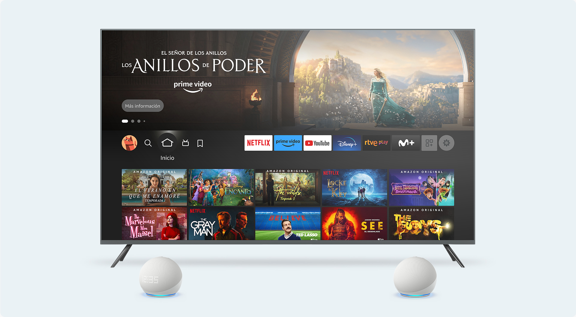 Echo Dot + otro Echo