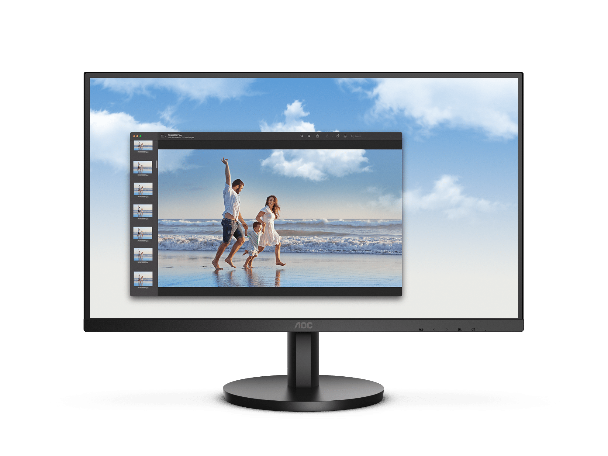 MONITOR AOC 27″ 27B2H  Mayoreo De Tecnologia en Guatemala