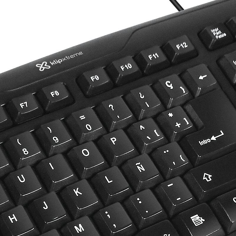 Teclado Alámbrico Klip Xtreme Stylus USB