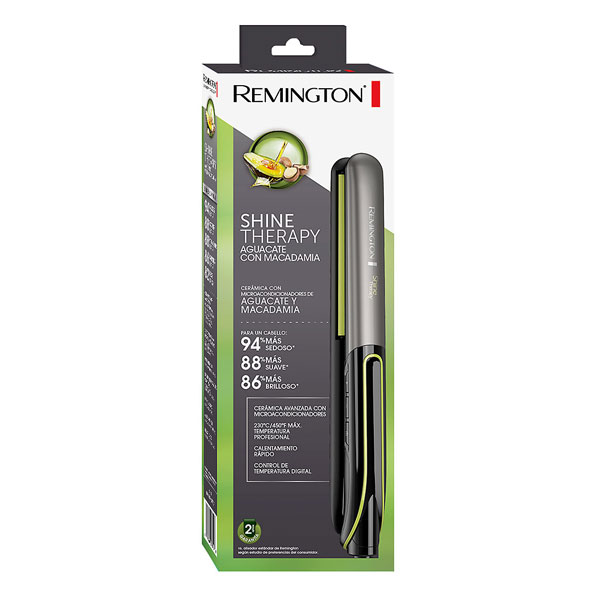 Plancha Remington Para Cabello Shine Therapy