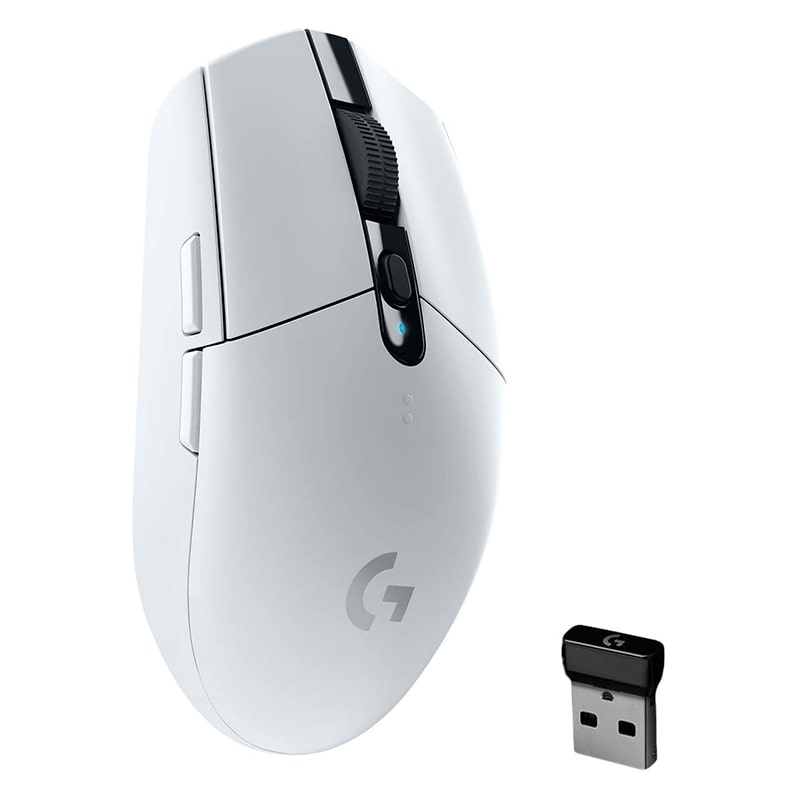 Mouse Inalámbrico Logitech G305 LIGHTSPEED Óptico 12000DPI 6 Botones Blanco