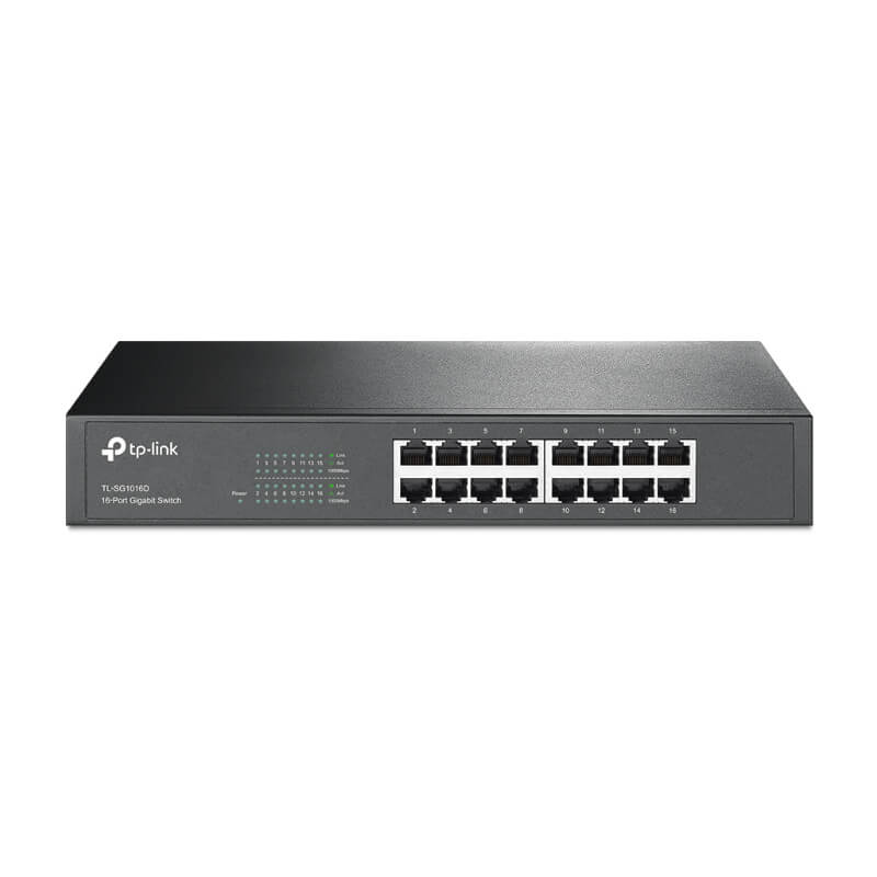 Switch TP-Link TL-SG1016D 16 Puertos 10/100/1000 Mbps