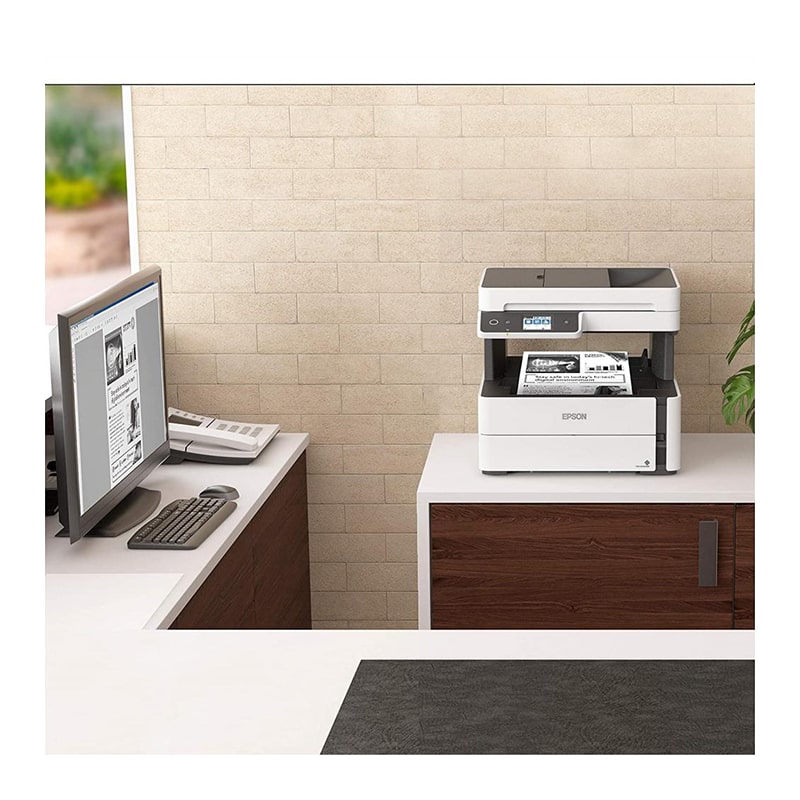 Impresora Epson Inyeccion Multifuncional M3170 EcoTank Monocromatica Wi-Fi