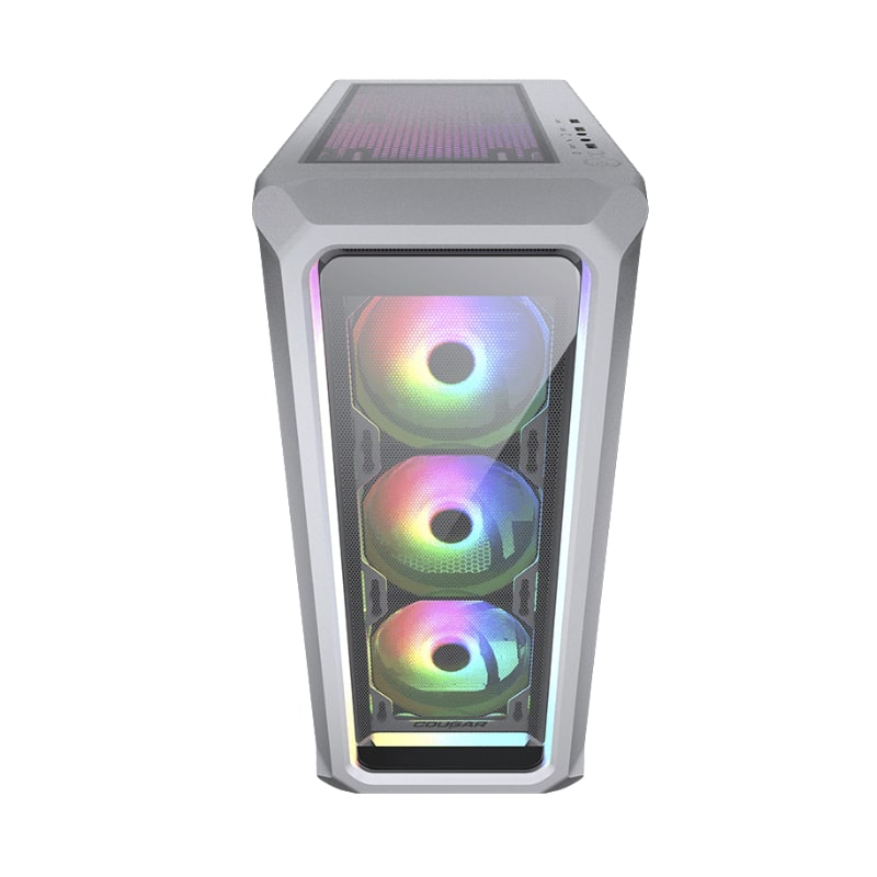 Case Gaming Cougar Archon 2 RGB Media Torre Vidrio Templado ATX Blanco (Sin Fuente)