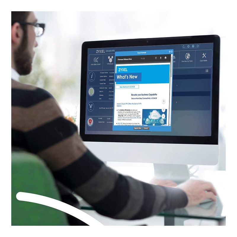 Firewall UTM Zyxel USG310 con Licencia para 1 año