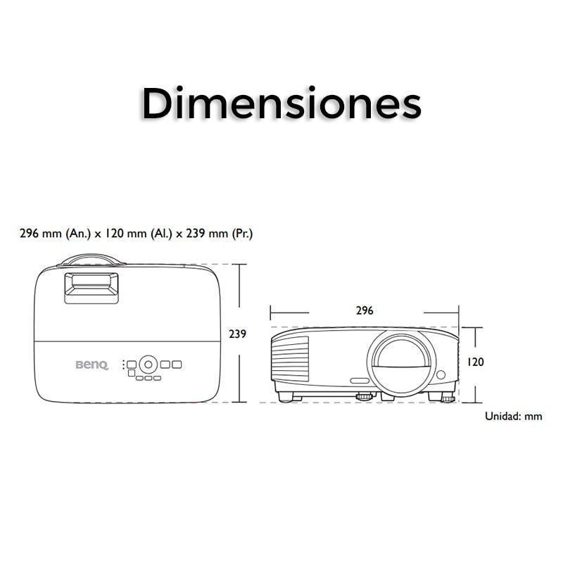 Proyector BenQ MX825STH DLP 3500 Lúmenes XGA 1024x768 Interactivo Tiro Corto