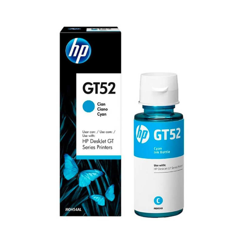 Botella de Tinta HP GT52 Cian 70ml