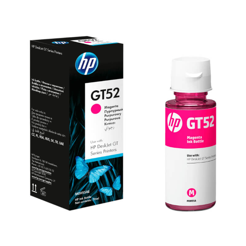 Botella de Tinta HP GT52 Magenta 70ml