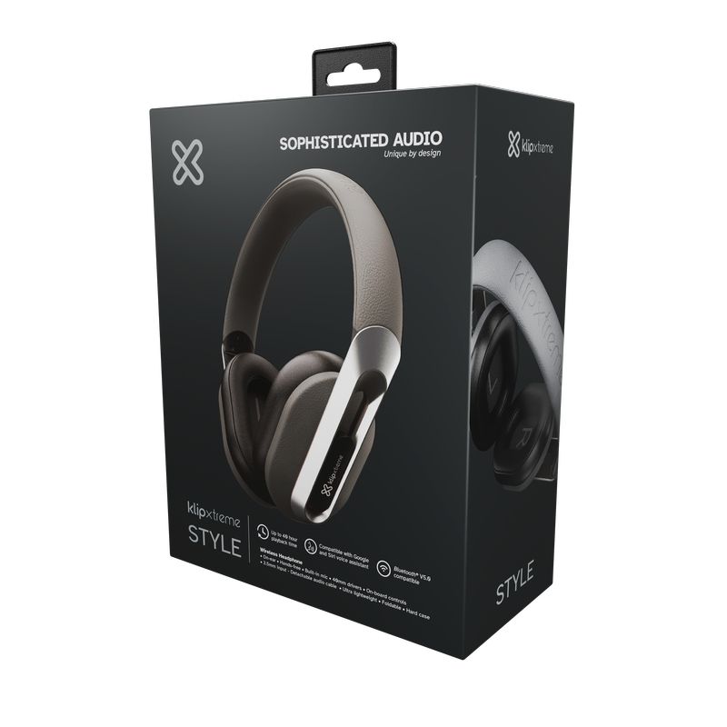 Audifonos tipo Headset Klip Xtreme Style Bluetooth con Micrófono Negro