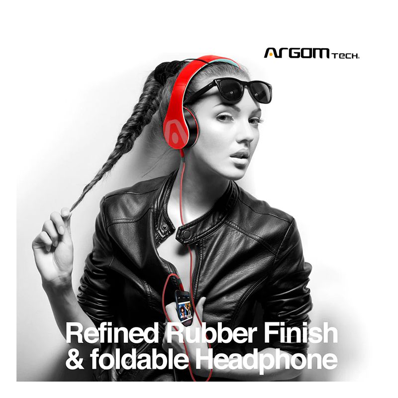 Audifonos Argom 3.5mm tipo Headset Ultimate Sound DJ PRO Negro