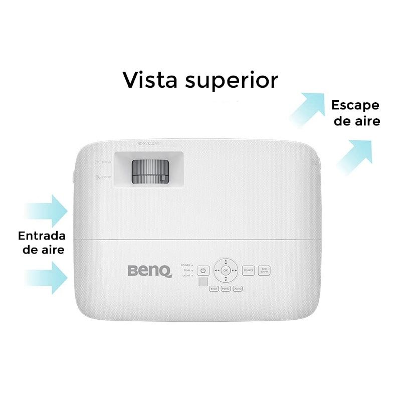 Proyector BenQ MS560 DLP 4000 Lúmenes SVGA 800x600 HDMI VGA