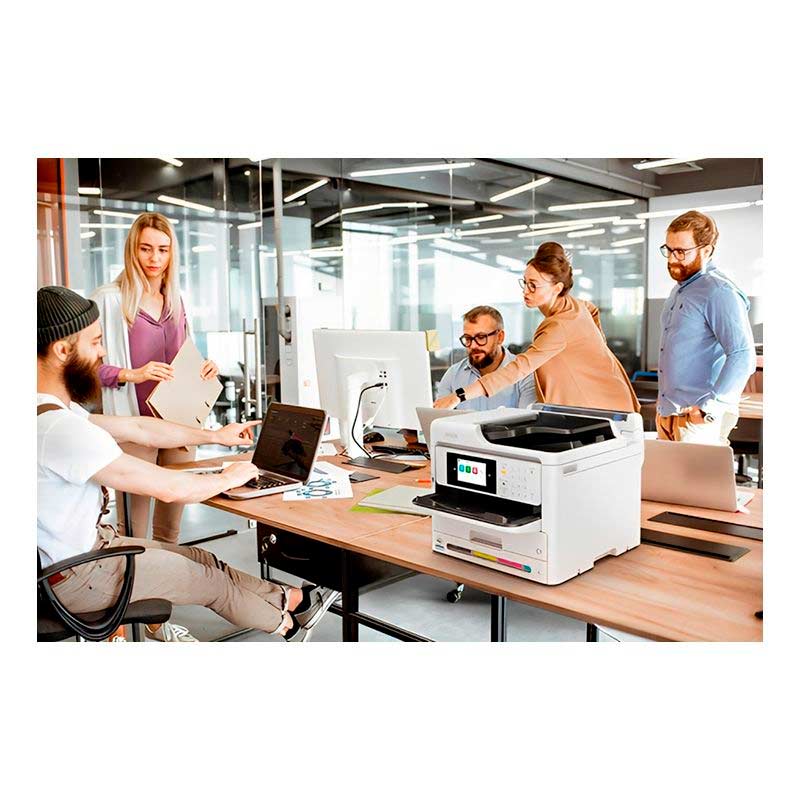Impresora Epson Inyección Multifuncional WorkForce Pro WF-C5810 Wi-Fi