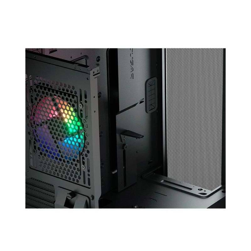 Case Gaming Cougar Duoface Pro RGB Media Torre Vidrio Templado E-ATX Negro (Sin Fuente)