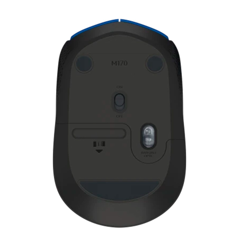 Mouse Inalámbrico Logitech M170 Óptico 1000DPI Azul