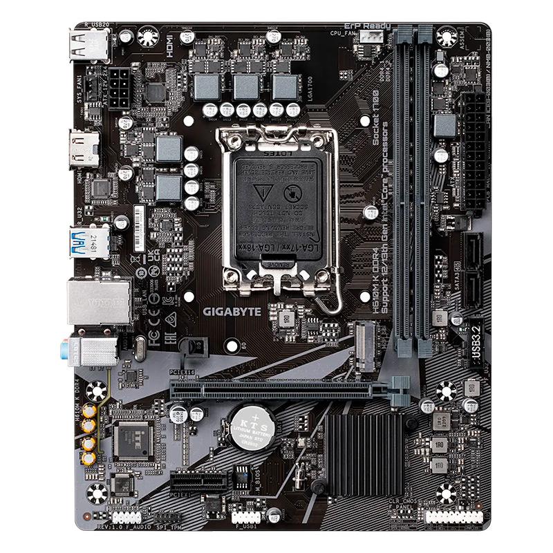 Motherboard Gigabyte H610M K DDR4 Socket LGA1700 13th & 12th Gen 2xDDR4 Micro-ATX