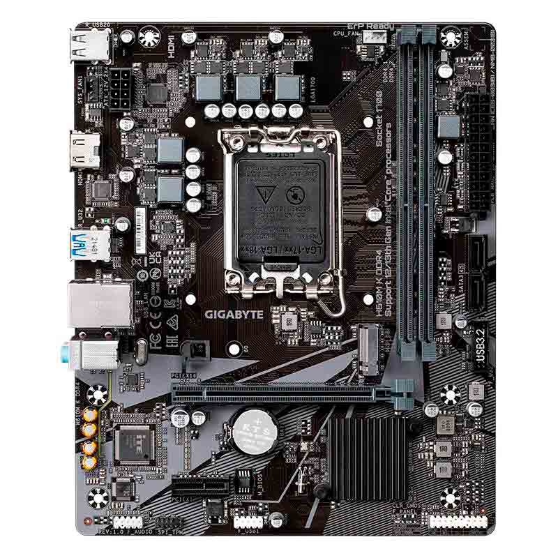 Motherboard Gigabyte H610M K DDR4 Socket LGA1700 13th & 12th Gen 2xDDR4 Micro-ATX