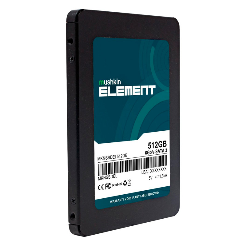Unidad SSD 2.5" 512GB Mushkin Element 500MBs