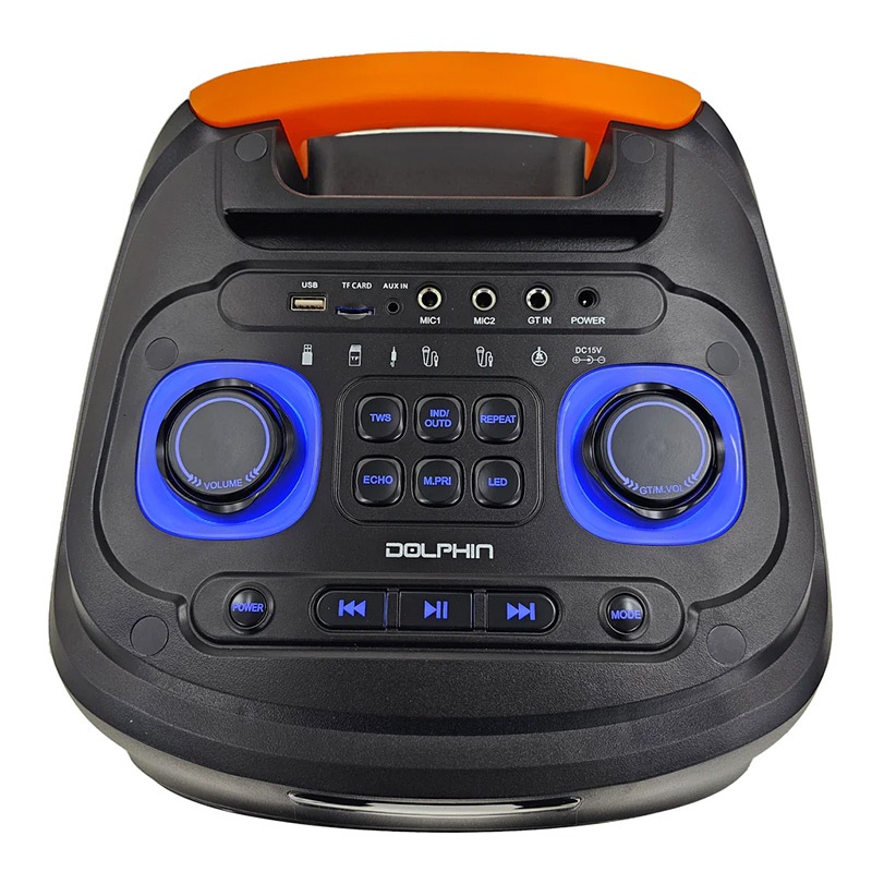 Bocina Dolphin SP-1060RBT Party Speaker Bluetooth 3100W Negro