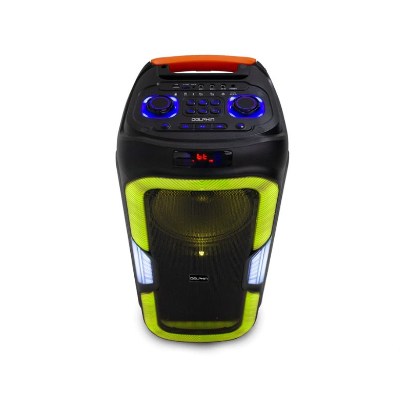 Bocina Dolphin SP-1060RBT Party Speaker Bluetooth 3100W Negro