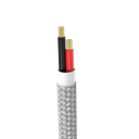 Cable USB a USB-C AON AO-CB-4001 3.5 Metros Trenzado Blanco