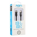 Cable USB-C a USB AON AO-CB-5000 3.5 Metros Negro