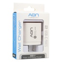 Cargador de Pared AON Fast Charge Dual USB-C 40W​​ Blanco