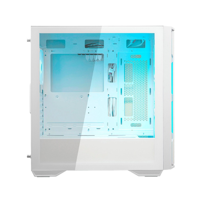 Case Gaming Cougar Uniface RGB Media Torre Vidrio Templado ATX Blanco (Sin Fuente)