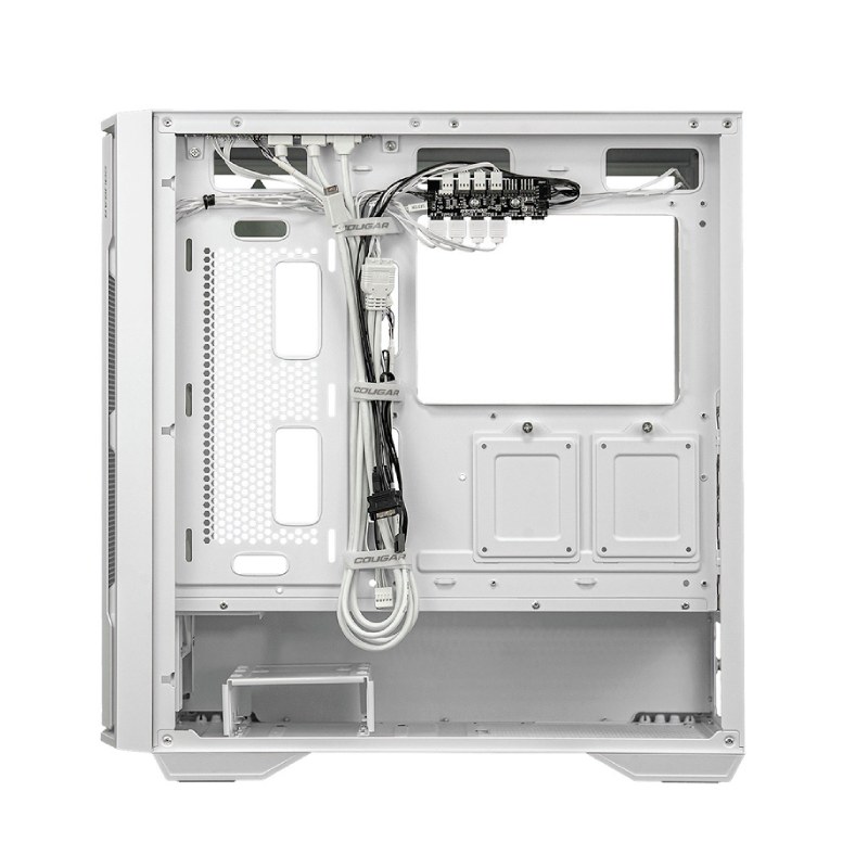 Case Gaming Cougar Uniface RGB Media Torre Vidrio Templado ATX Blanco (Sin Fuente)