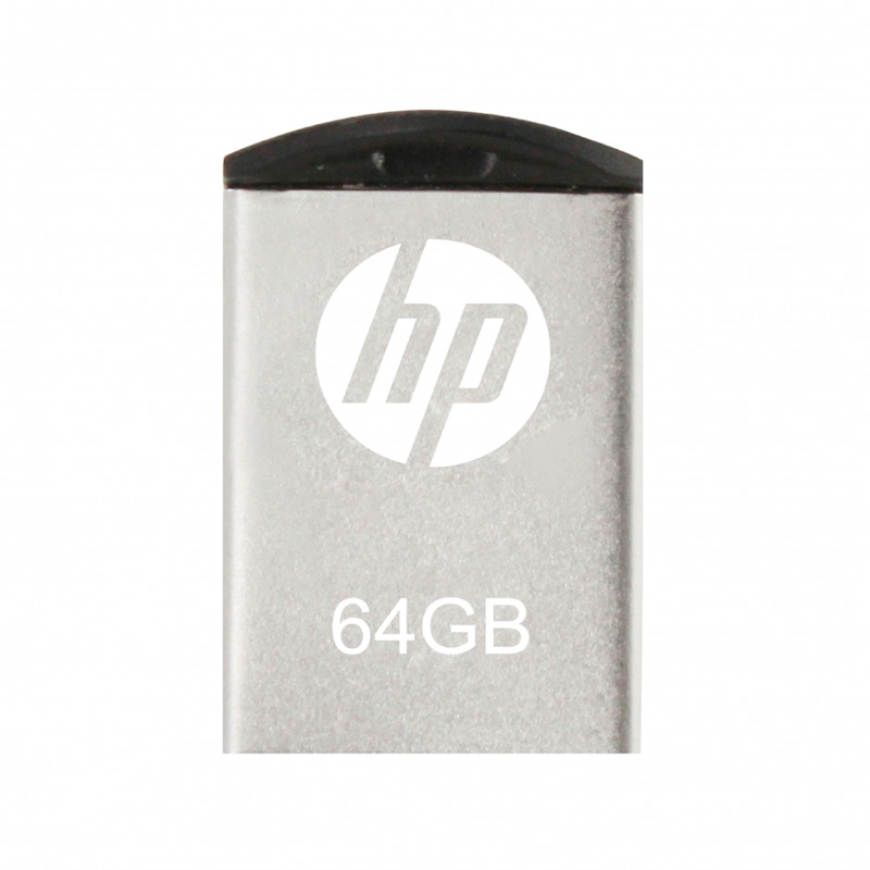 Memoria USB HP 64GB v222w 2.0 Flash Drives Plateado