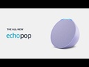 Bocina Inteligente Amazon Echo Pop Smart Negro Con Alexa