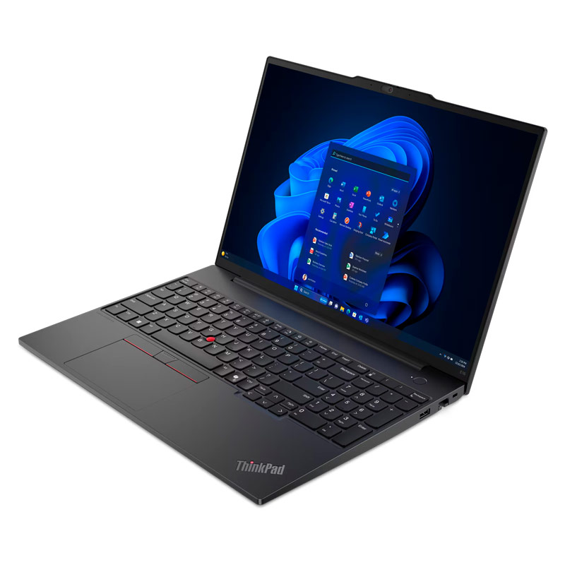 Laptop Lenovo ThinkPad E16 Gen 2 16" Ultra Core 7 1555U 16GB RAM 512GB SSD Negro W11 Pro Teclado Español