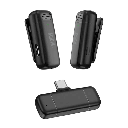 Micrófono VTA+ Inalámbrico con Gancho de Sujeción Negro