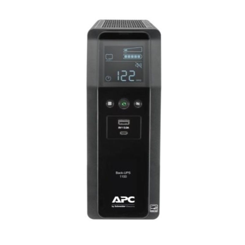 UPS APC PRO BR 1100VA 10 NEMA 2 USB de carga, AVR, interfaz LCD, LAM