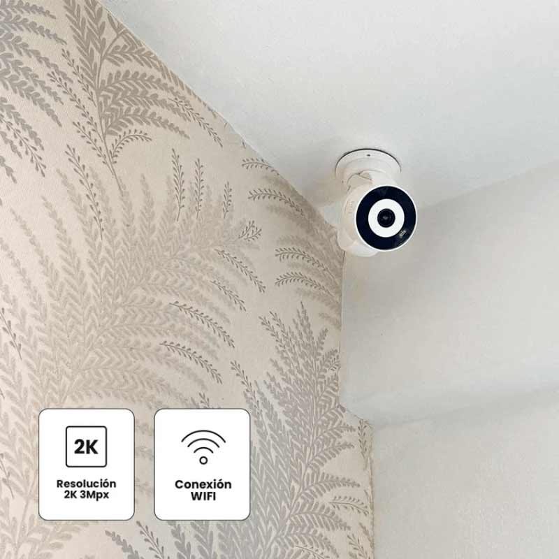 Cámara de Seguridad VTA+ GRAVITY Smart Home Wi-Fi para Interiores Fija 2K
