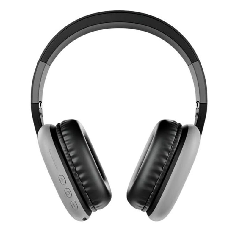 Audifonos tipo headset Klip Xtreme ZoundTune Bluetooth 3,5mm con Microfono Gris