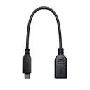 Adaptador USB-C a USB UnnoTekno AD4203BK Macho-Hembra Negro