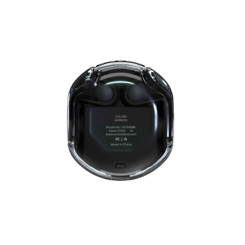 Audífonos UnnoTekno Auriculares Colores TWS Negro