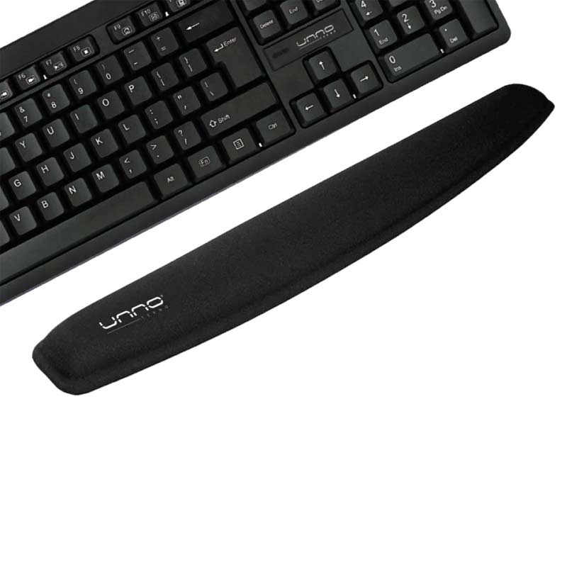 Almohadilla de Reposamuñecas UnnoTekno Gel Antideslizante Negro