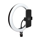 Aro de luz UnnoTekno de 10" LED con trípode