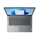 Laptop Lenovo IdeaPad 1I 14" Celeron N4500 4GB RAM 128GB eMMC Gris W11 Home Teclado Inglés