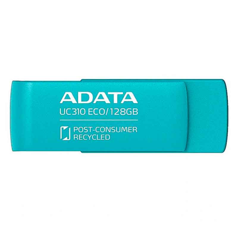 Memoria USB ADATA 128GB UC310 ECO 3.2 Celeste