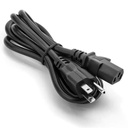 Cable de Poder CA UnnoTekno CB4001BK 6ft Negro