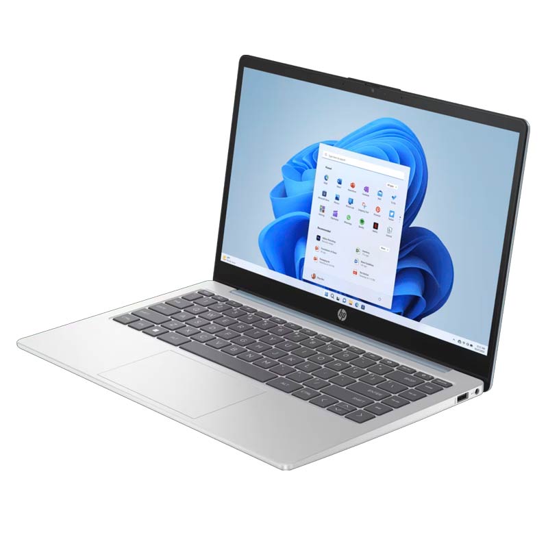 Laptop HP 14-em0021la 14" TouchScreen AMD Ryzen 5-7520U 16GB RAM 512GB SSD Azul W11 Home Teclado Español